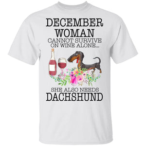 DECEMBER WOMAN - DACHSHUND